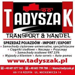 Tadyszak Truck Handel, Rzepin godziny otwarcia