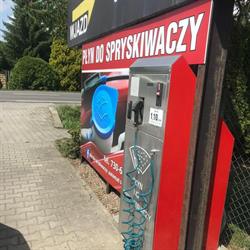 Płyn do spryskiwaczy - automat sprzedający, Dobczyce godziny otwarcia
