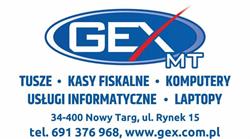 GexMT MACIEJ TRUTY Sklep, serwis komputerowy, kasy fiskalne, tonery,tusze, terminale płatnicze, Nowy Targ godziny otwarcia