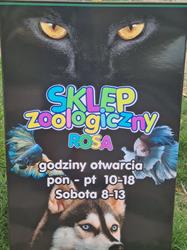 Sklep zoologiczny Rosa, Łódź godziny otwarcia