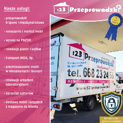 123 Przeprowadzki Warszawa, godziny otwarcia