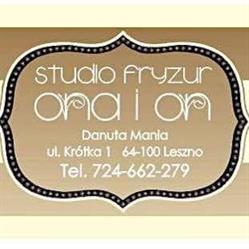 Studio Fryzur Ona I On Danuta Mania, Leszno godziny otwarcia