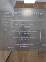 Centrum Fizjoterapii Giżycko, godziny otwarcia