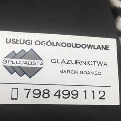 Specjalista Glazurnictwa Gdaniec Marcin, Skarszewy godziny otwarcia