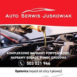 Auto Serwis Juskowiak, Opalenica godziny otwarcia