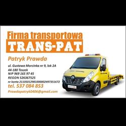 Pomoc drogowa i Transport Trans-Pat, Toszek godziny otwarcia