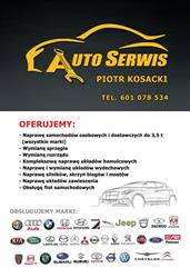 Auto Serwis Piotr Kosacki, Żądło godziny otwarcia