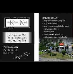 Studio fryzjerskie Karolina Neudek, Ruda Śląska godziny otwarcia