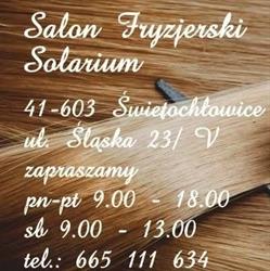 Salon Fryzjerski Solarium, Świętochłowice godziny otwarcia
