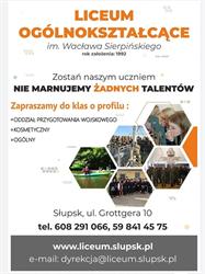 Liceum Ogólnokształcące im. Wacława Sierpińskiego, Słupsk godziny otwarcia