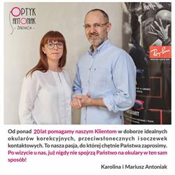 ANTONIAK Optyk "Źrenica", Poznań godziny otwarcia