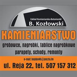 Kamieniarstwo-Nagrobki B. Kozłowski, Jarosław godziny otwarcia
