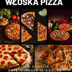 Restauracja Pizzeria Lido di Ostia, Siedlce godziny otwarcia