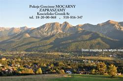 Pokoje Goscinne Mocarny, Kościelisko godziny otwarcia