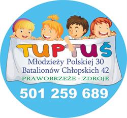 Tuptus Niepubliczne Przedszkole i Żłobek, Szczecin godziny otwarcia