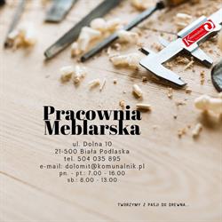 Zakład Kamieniarski i Pracownia Meblarska DOLOMIT, Biała Podlaska godziny otwarcia