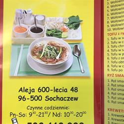 Bar Bao Nam, Sochaczew godziny otwarcia