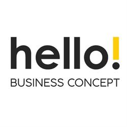 Hello business concept, Łódź godziny otwarcia