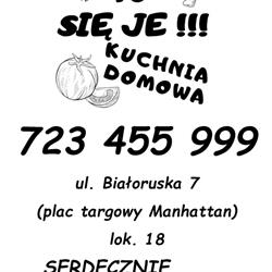 TU SIE JE Obiady domowe, Kraków godziny otwarcia
