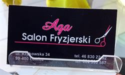 Zakład Fryzjerski Aga, Łowicz godziny otwarcia