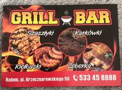 GRILL-BAR, Radom godziny otwarcia