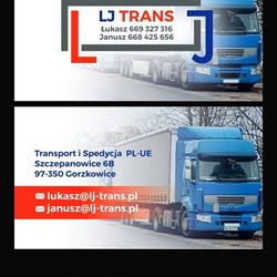 LJ Trans Łukasz Cygan, Gorzkowice godziny otwarcia
