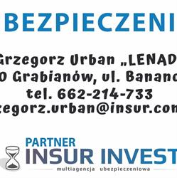 Ubezpieczenia Grzegorz Urban "Insur Invest", Siedlce godziny otwarcia