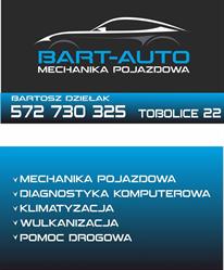 Bart-Auto Mechanika pojazdowa, Tobolice godziny otwarcia