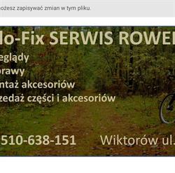 Velo-Fix, Wiktorów godziny otwarcia