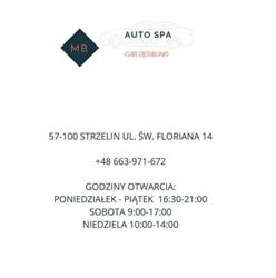 MB AutoSpa, Strzelin godziny otwarcia