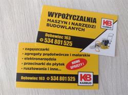KARBUD Wypożyczalnia Maszyn i Narzędzi Budowlanych, Dębowiec godziny otwarcia