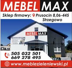 Mebel Max Robert Zieleniewski, Strzegowo godziny otwarcia