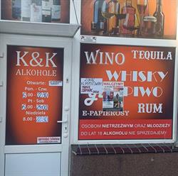 K&K Alkohole, Police godziny otwarcia