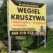 Handel i Usługi Transportowe Wiesław Milczanowski, kostka brukowa węgiel, Ostrów godziny otwarcia