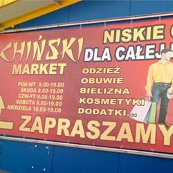 Chiński Market, Szczucin godziny otwarcia