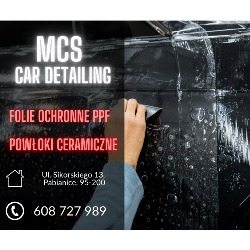 MCS Car Detailing Powłoka ceramiczna folia PPF Przyciemnianie szyb, Pabianice godziny otwarcia