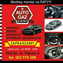 Auto Gaz BŁONIE Adam Fabiański, Błonie godziny otwarcia