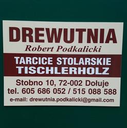Drewutnia - tarcice stolarskie / Tischlerholz, Stobno godziny otwarcia