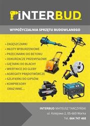 Interbud Centrum Budowlane Wypożyczalnia narzędzi budowlanych, Warka godziny otwarcia
