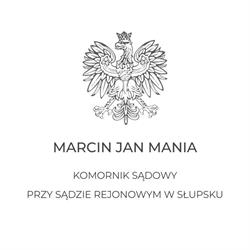 Kancelaria Komornika Sądowego przy Sądzie Rejonowym w Słupsku Marcin Jan Mania, godziny otwarcia