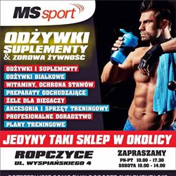 MS-SPORT, Ropczyce godziny otwarcia