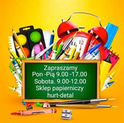 Sklep Papierniczy Hurt-Detal Usługi Transportowe Maciej Matkowski, Myślibórz godziny otwarcia