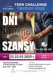 Teen Challenge. Chrześcijańska misja społeczna. Oddział, Kutno godziny otwarcia