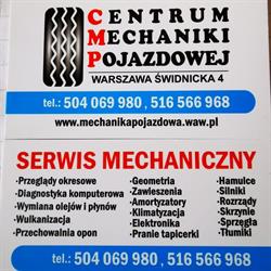 Centrum Mechaniki Pojazdowej Wojciech Borkowski, Warszawa godziny otwarcia