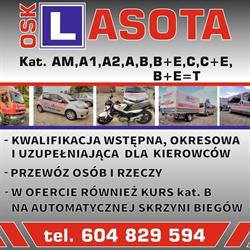 OSK Lasota Szkoła Nauki Jazdy, Ostrowiec Świętokrzyski godziny otwarcia