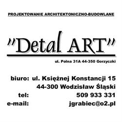 Jacek Grabiec "Detal ART" - Projektowanie Architektoniczno - Budowlane, Wodzisław Śląski godziny otwarcia