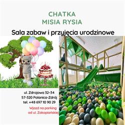 Chatka Misia Rysia, Polanica-Zdrój godziny otwarcia