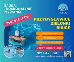 Akademia Fala - Basen w Przybysławicach, Przybysławice godziny otwarcia