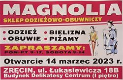 MaGnolia odzież obuwie, Zręcin godziny otwarcia