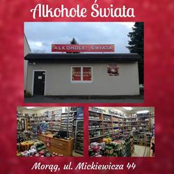 ALKOHOLE ŚWIATA MORĄG, Morąg godziny otwarcia